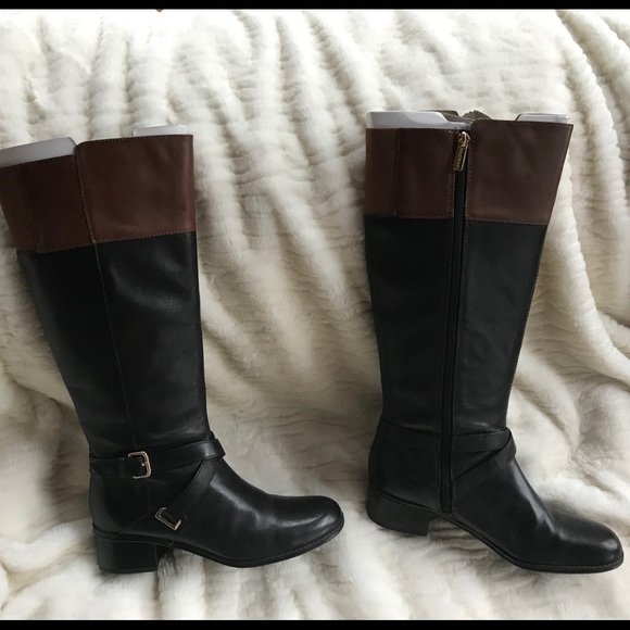 NIB! Bandolino Leather Boots - Picture 2 of 8